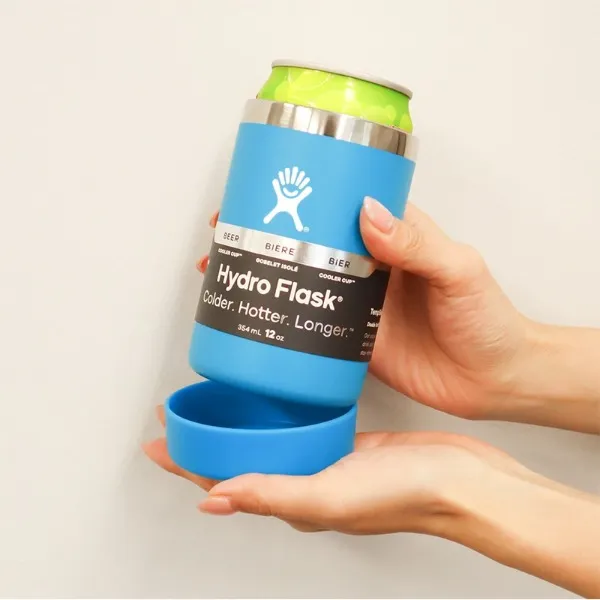 Hydro Flask (ハイドロフラスク) | 12・16 oz Cooler Cup (350ml・500ml) 缶飲料が入っている