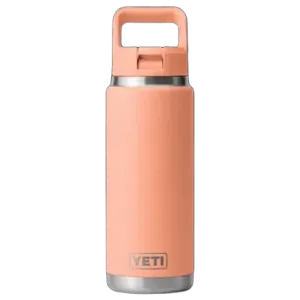 YETI Rambler ストローキャップボトル 26oz（769ml）ピーチ