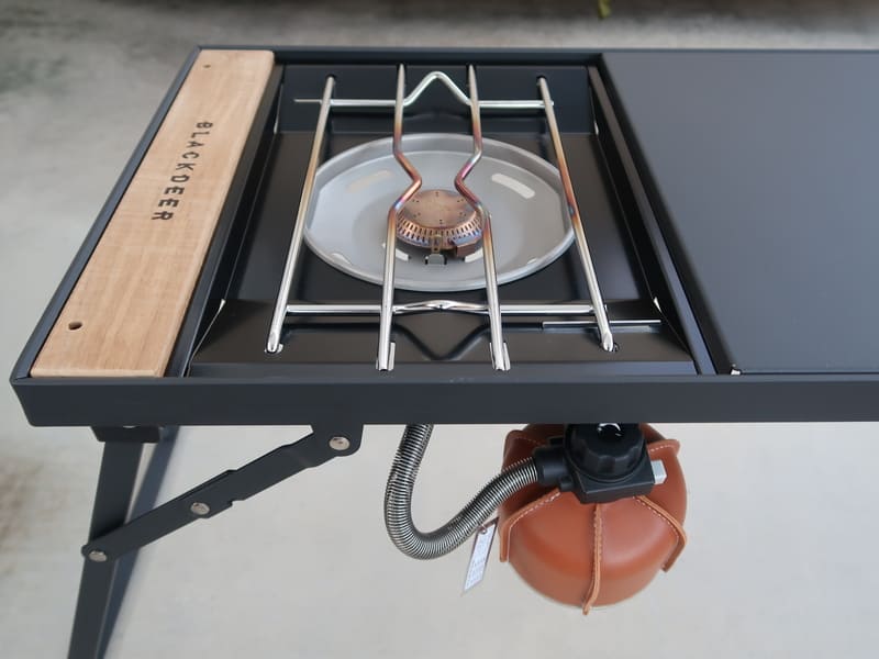 IGT 互換テーブル フラットバーナー 焼き網 セット - アウトドア