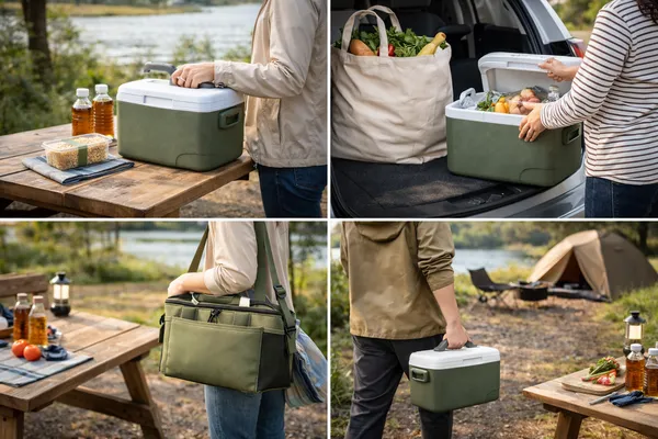 コールマンの小型クーラーボックスが向いている人のイメージ