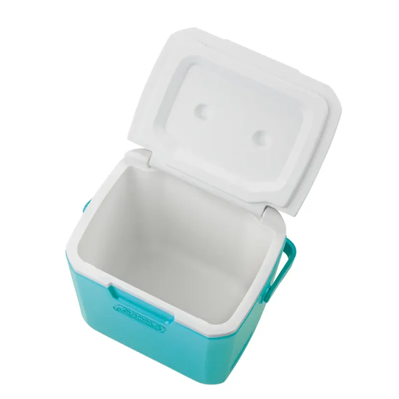 コールマン テイク9（ミント）のフタを開けて内側形状を確認できる写真