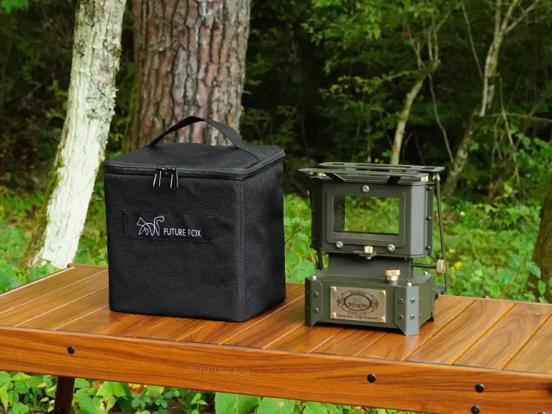 秋冬キャンプ必携】FUTURE FOX「アイロンストーブ」｜照明・調理