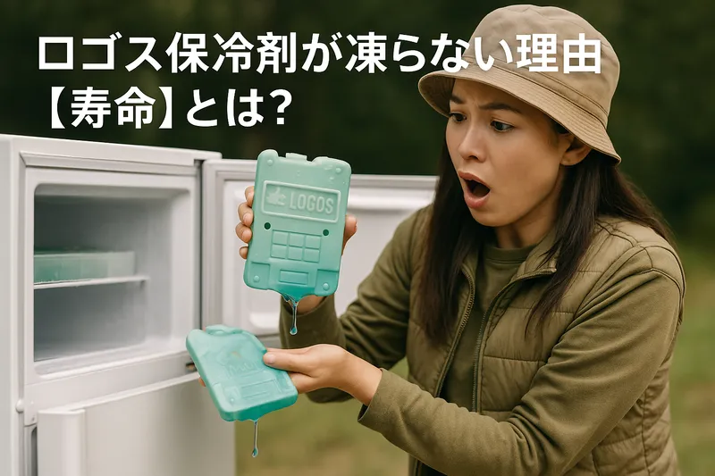ロゴス保冷剤の劣化イメージ