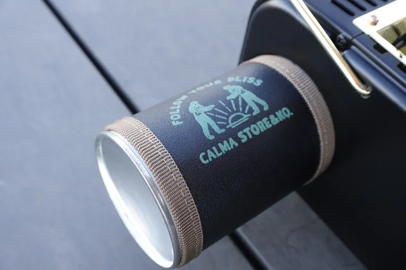 シャンクヒーターにガスカートリッジカバーを装着した状態。専用オプションで拡張できる小型ガスヒーター